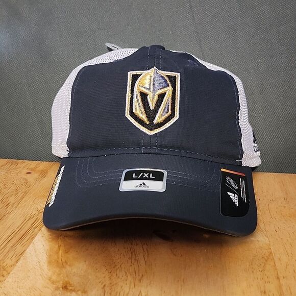 Adidas Las Vegas Knights NHL L/XL Hat - New - Picture 1 of 9